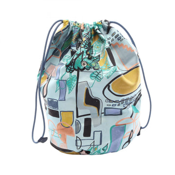 Hermes Sursoie To Go Pouch Printed Silk