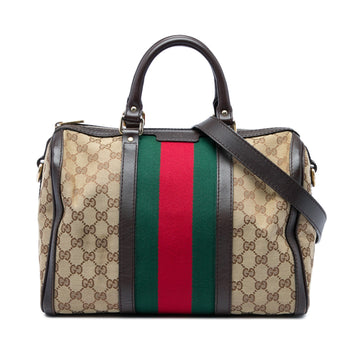 Gucci Medium Gg Canvas Web Joy Boston