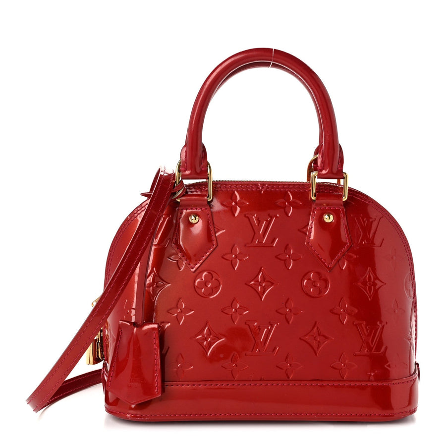 Louis Vuitton Vernis Alma Bb Cherry