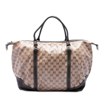 Gucci Gg Crystal Horsebit Nail Boston