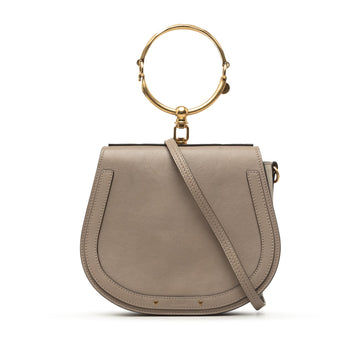 Chloe Nile Crossbody Bag Leather Medium
