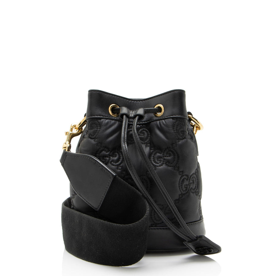 Gucci Gg Convertible Bucket Bag
