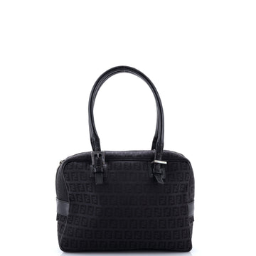 Fendi Vintage Boston Bag Zucchino Canvas