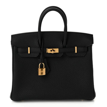 Hermes Togo Birkin 25 Black