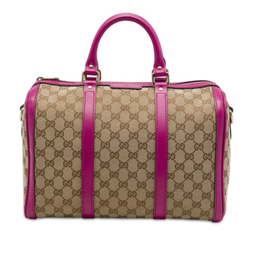 Gucci Medium Gg Canvas Joy Boston Bag