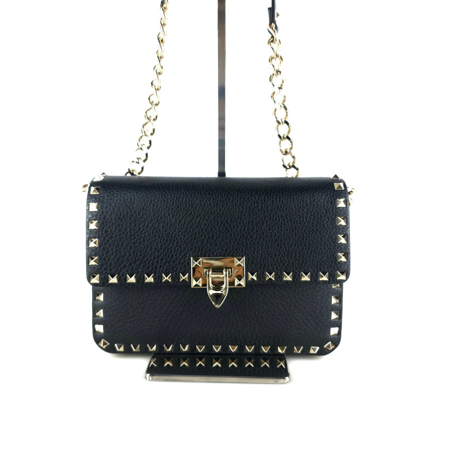 Valentino Rockstud Flap Shoulder Bag