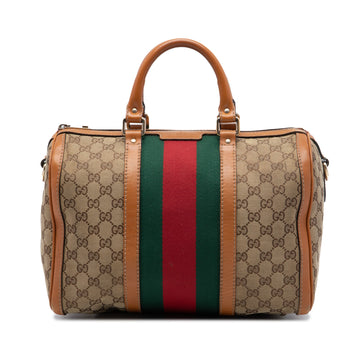 Gucci Medium Gg Canvas Web Joy Boston