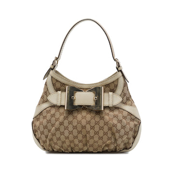 Gucci Gg Canvas Dialux Queen Hobo Pre-