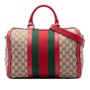 Gucci Medium Gg Canvas Web Joy Boston