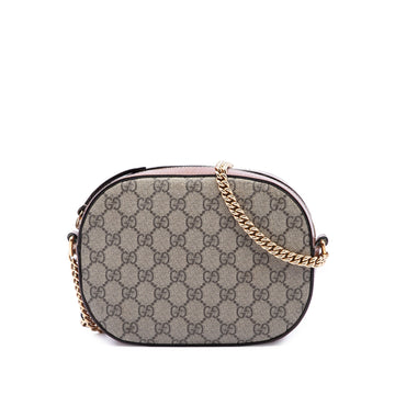 Gucci Mini Gg Supreme Chain Crossbody