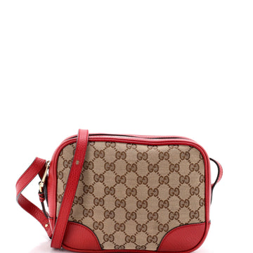 Gucci Bree Disco Crossbody Bag Gg Canvas
