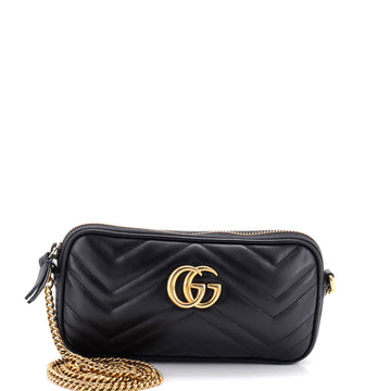 Gucci Gg Marmont Chain Crossbody Bag