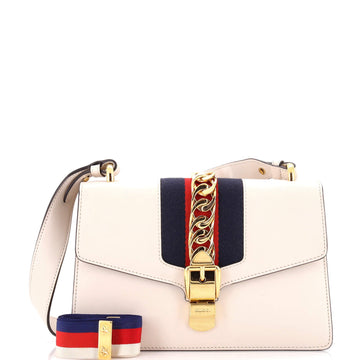 Gucci Sylvie Shoulder Bag Leather Small