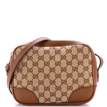 Gucci Bree Disco Crossbody Bag Gg Canvas