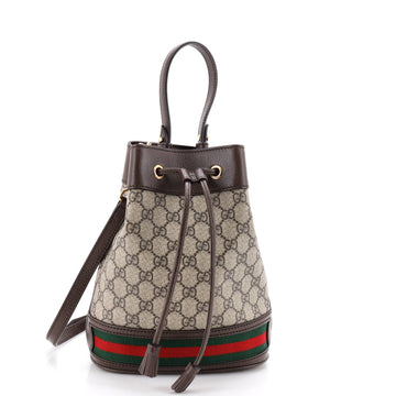 Gucci Ophidia Bucket Bag Gg Coated