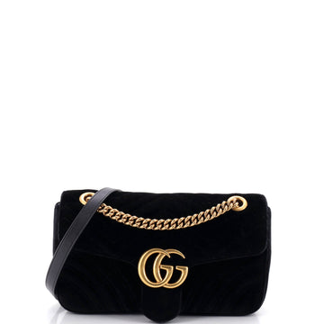 Gucci Gg Marmont Flap Bag Matelasse