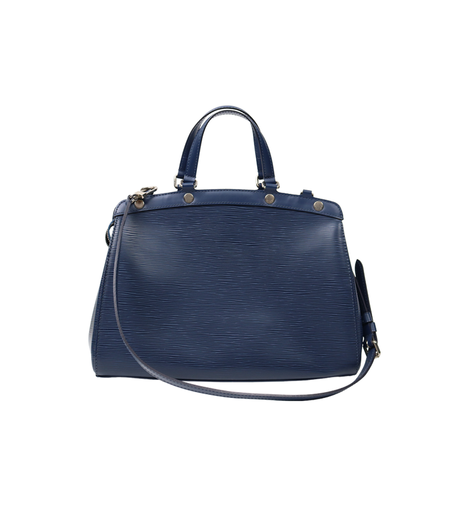 Louis Vuitton Navy Epi Brea Tote