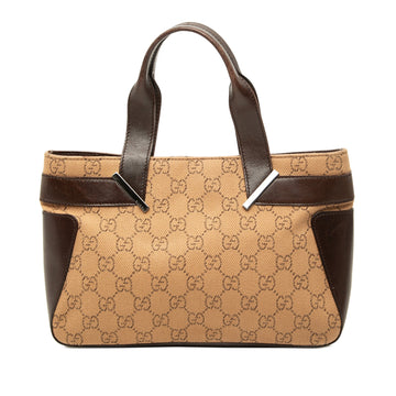 Gucci Gg Denim Handbag Pre-Loved Bag