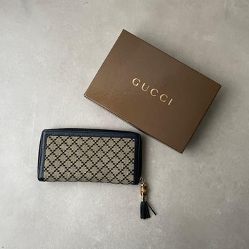 Gucci Diamante Long Wallet Purse