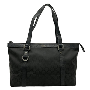 Gucci Abbey Dark Brown Jacquard Leather