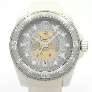 Gucci Dive 1******* Cream Men's Wrist
