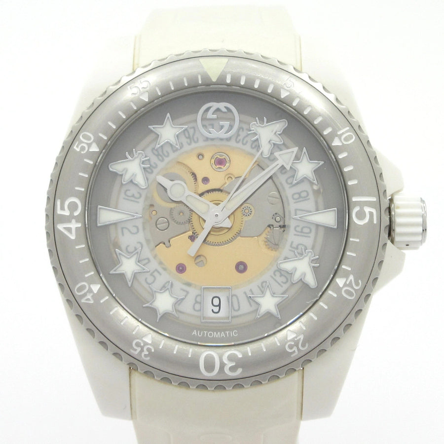 Gucci Dive 1******* Cream Men's Wrist