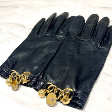 Hermès Hermes Leather Gloves Size 7 1/2