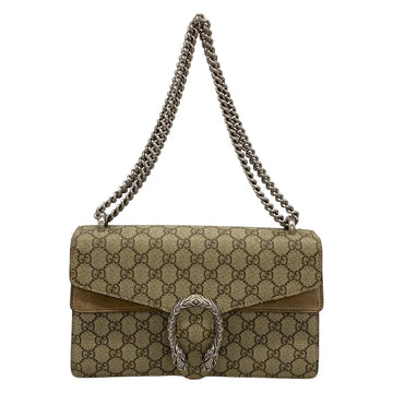 Gucci Dionysus Beige Pvc Suede Shoulder