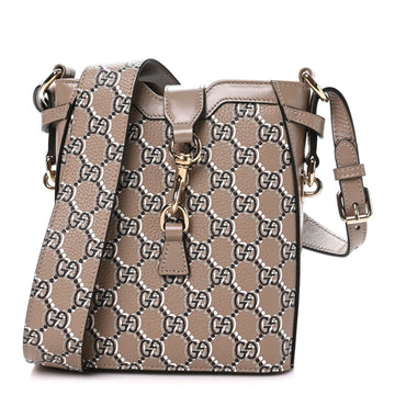 Gucci Gg Shadow Mini Bucket Bag Beige