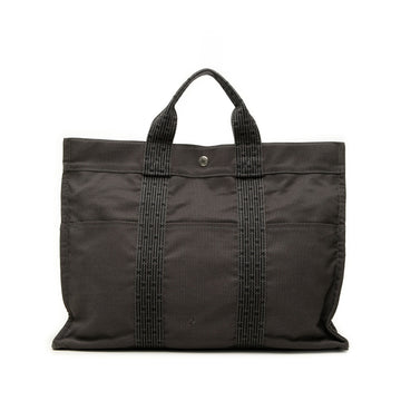 Hermès Canvas Herline Mm Pre-Loved Tote