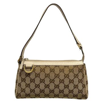 Gucci Gg/Abbey Gold Dark Brown Patent