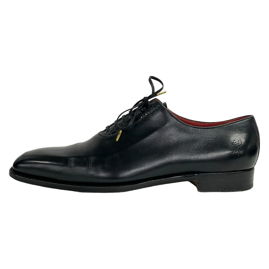 Silvano Lattanzi Black Leather Men's