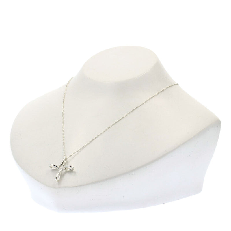Tiffany&Co. Necklace Open Cross Silver