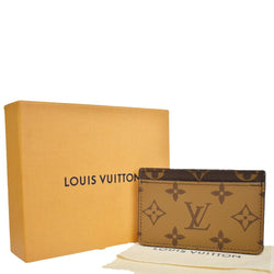 Louis Vuitton Card Holder Case Reverse