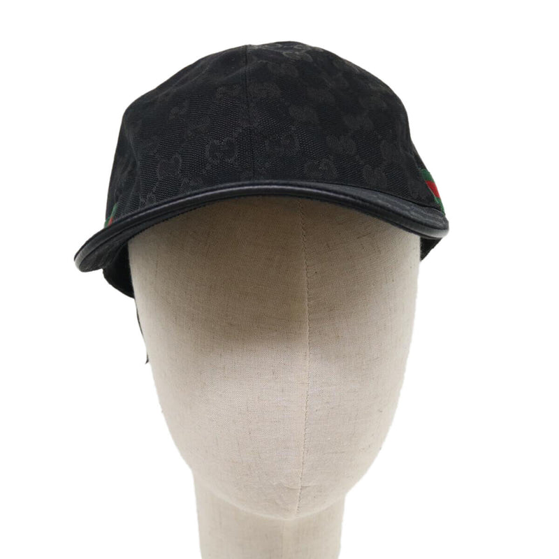 Gucci Gg Canvas Web Sherry Line Cap Xl