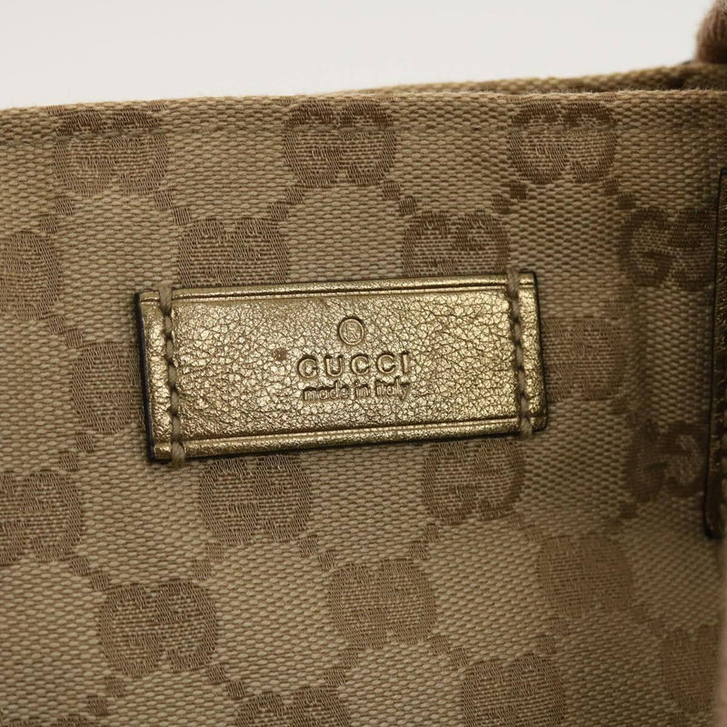 Gucci Gg Canvas Sherry Line Tote Bag