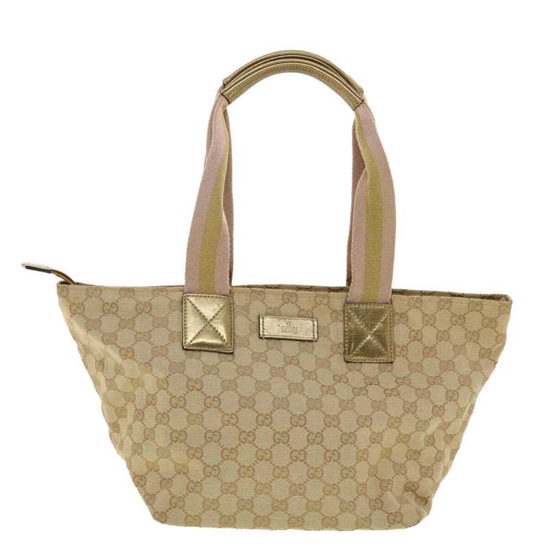 Gucci Gg Canvas Sherry Line Tote Bag