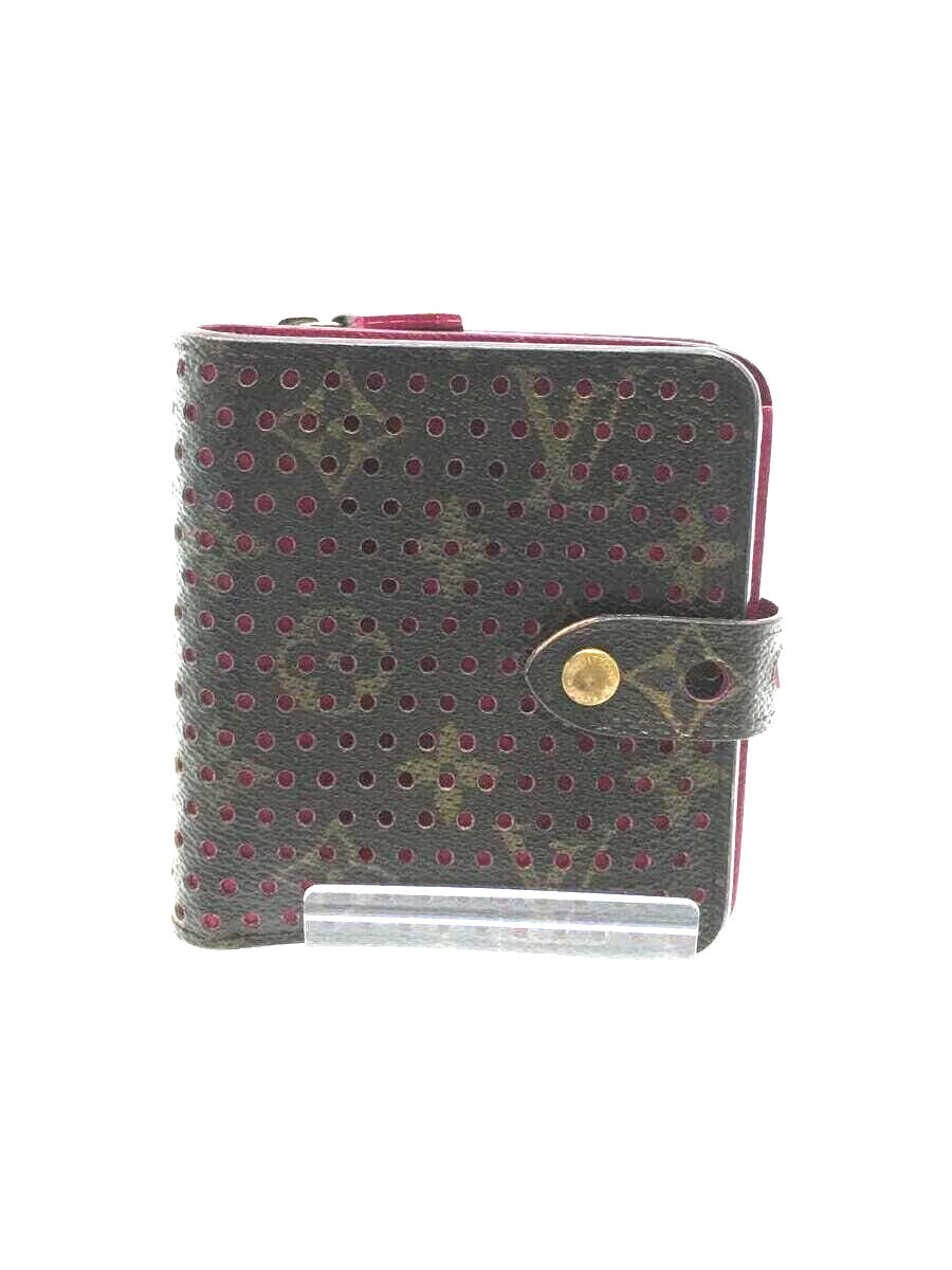 Green Monogram Canvas Perforated Zippy Compact