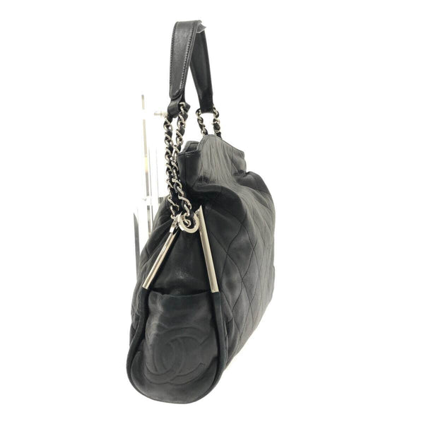 Chanel Matelasse Black Lambskin