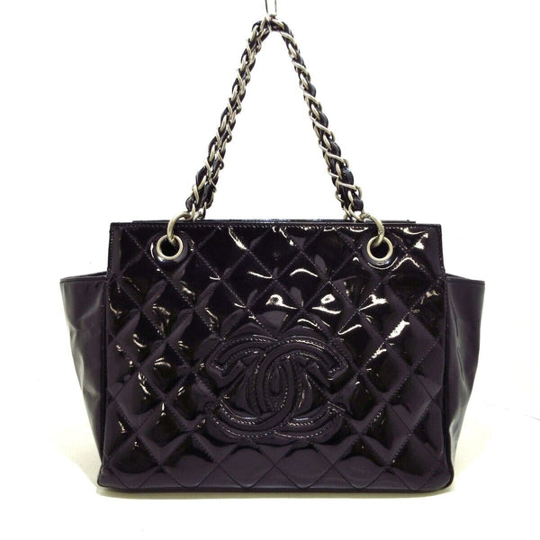 Chanel Matelasse Black Patent