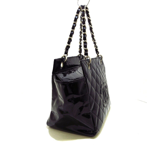 Chanel Matelasse Black Patent
