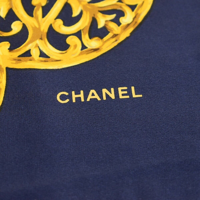 Chanel Cc Logo Xl Jumbo Scarf