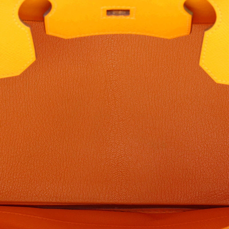 Hermes Birkin Handbag Jaune D'Or Epsom