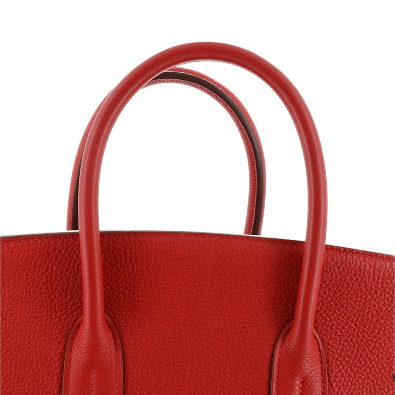 Hermes Birkin Handbag Rouge Vif Togo