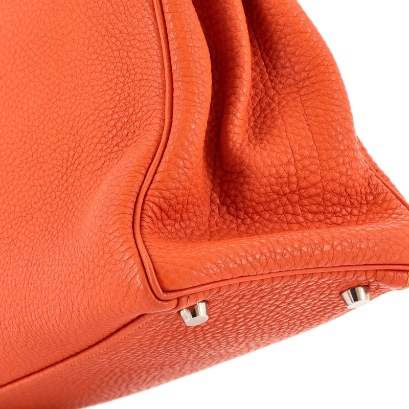 Hermes Kelly Handbag Orange H Togo With