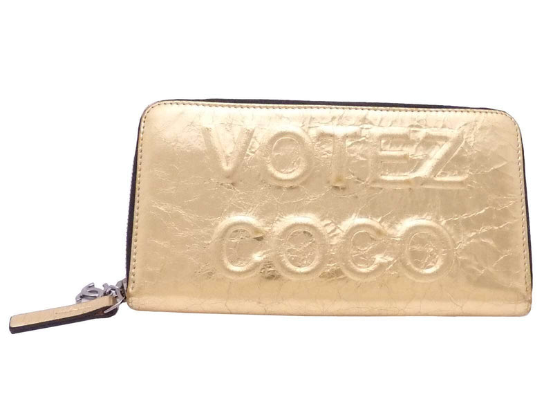 Chanel Votez Coco Zip Around Long