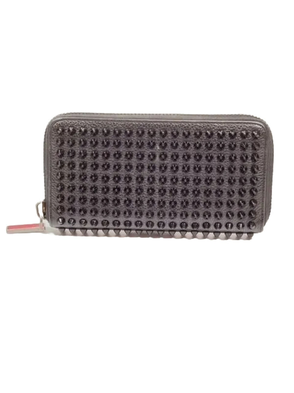 Christian Louboutin Spike Leather Zippy