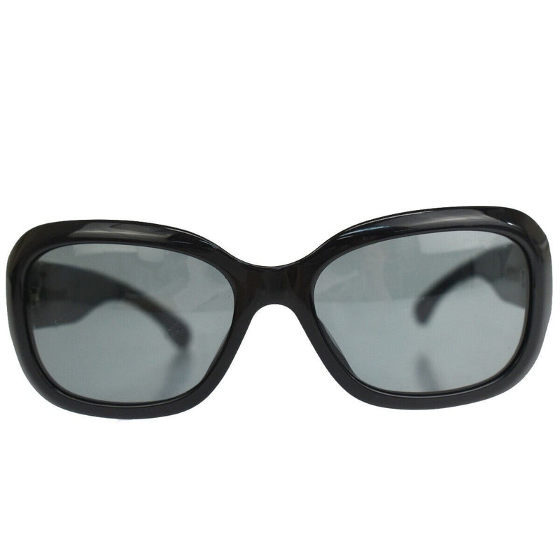 Chanel Cc Logo Tweed Sunglasses Eye Wear