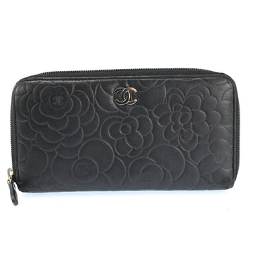 Chanel Camelia Zippy Wallet Coco