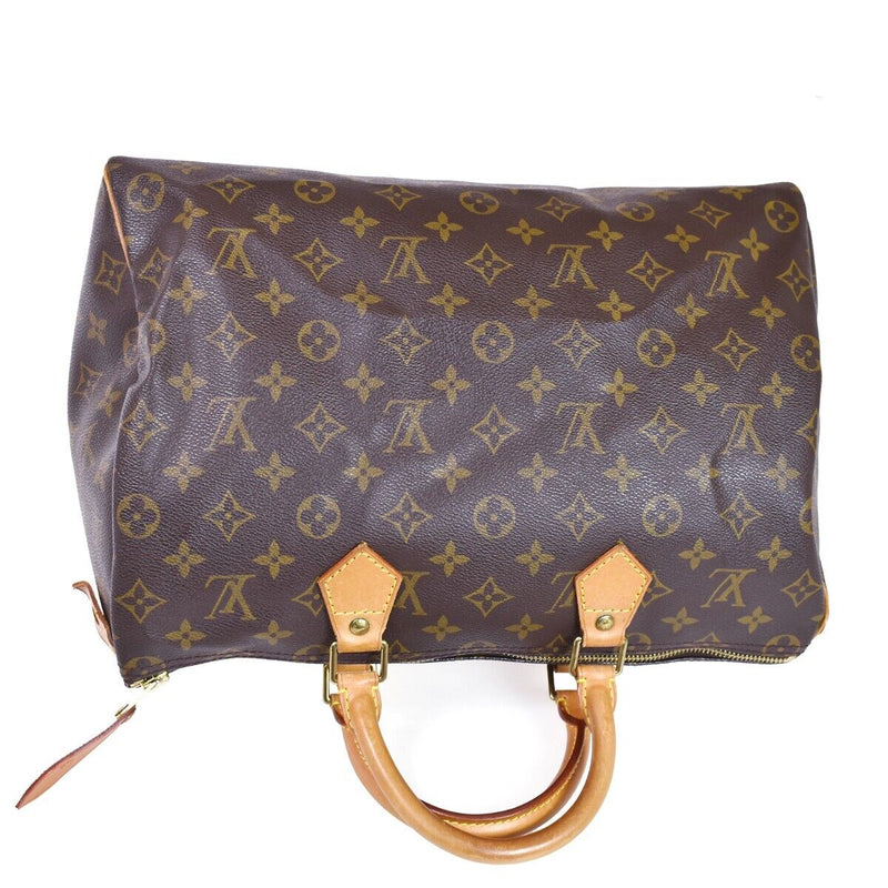 Louis Vuitton Speedy 35 Hand Bag Leather